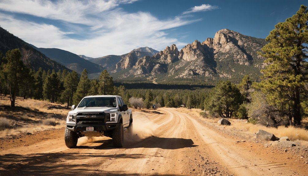 sierra back roads vehicle requirements