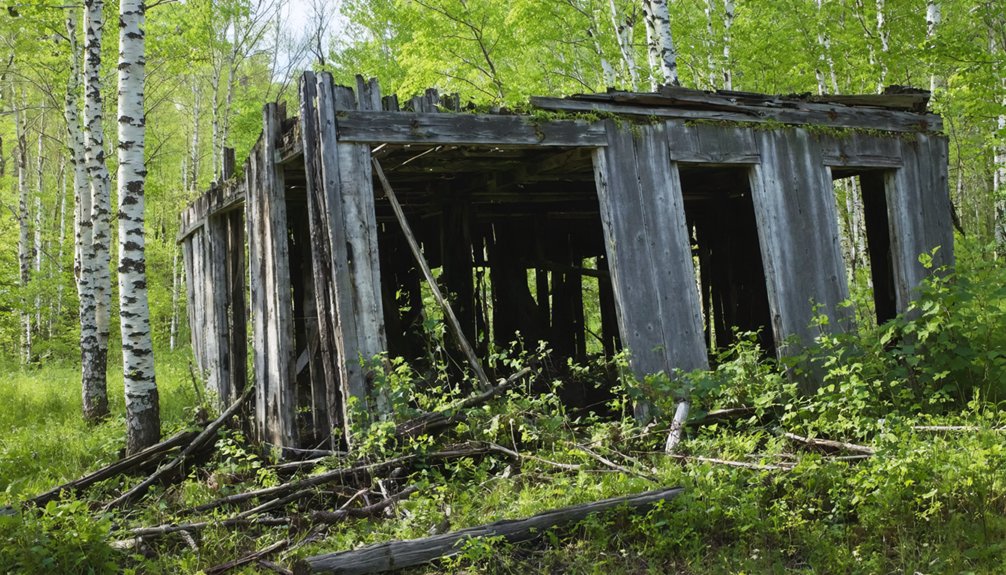 unmarked historical ghost town