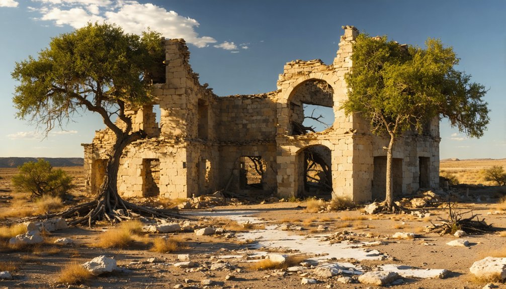 authentic untouched ghost town