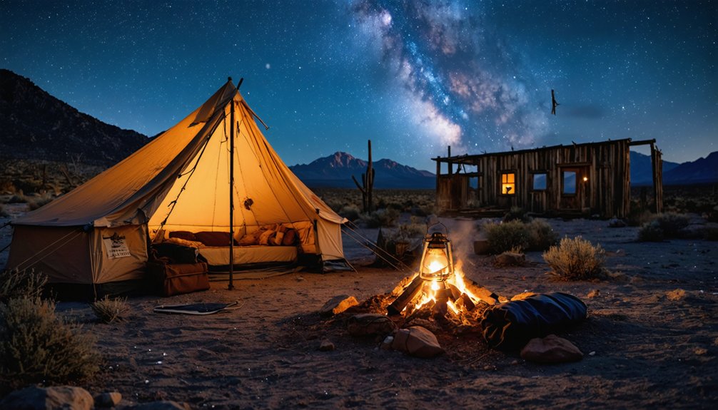 camping options near fairview