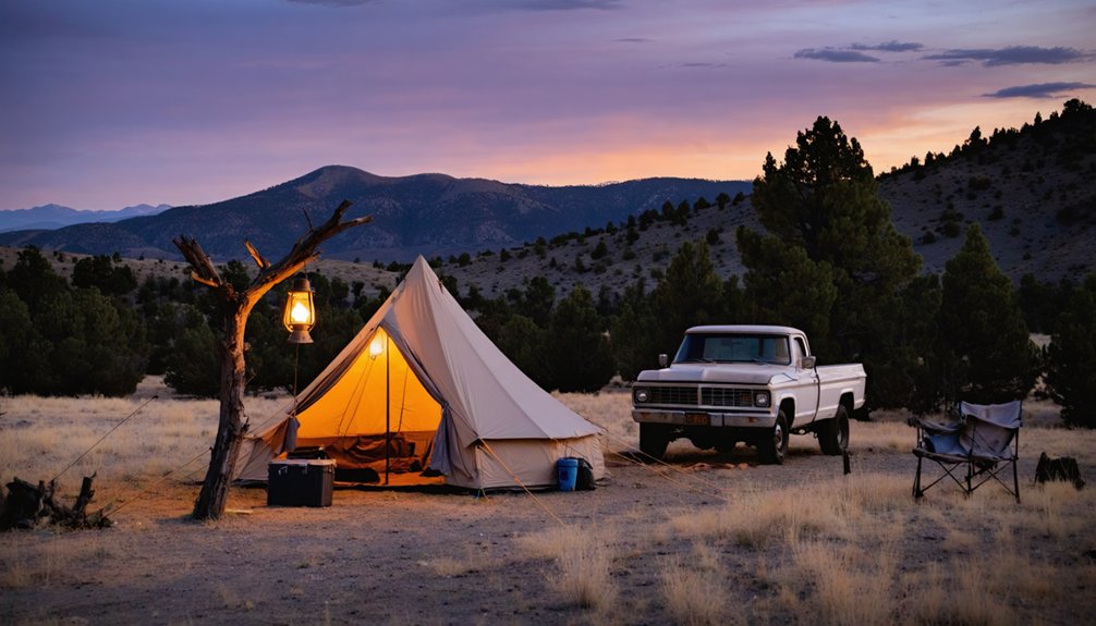 convenient camping near pardee