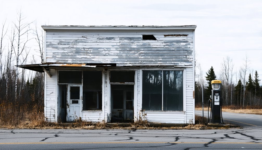 crescent island s historical ghost town