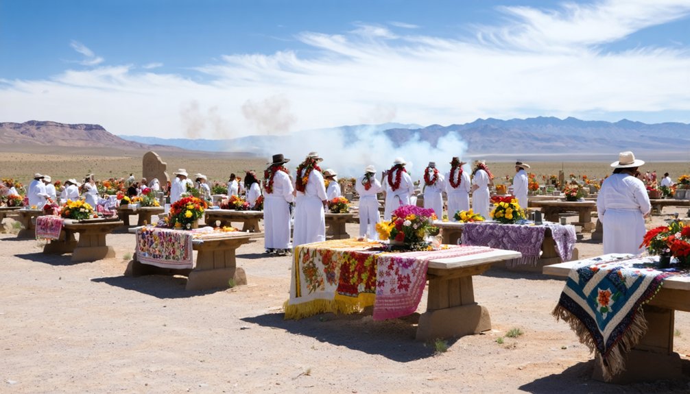 cultural celebration in desert