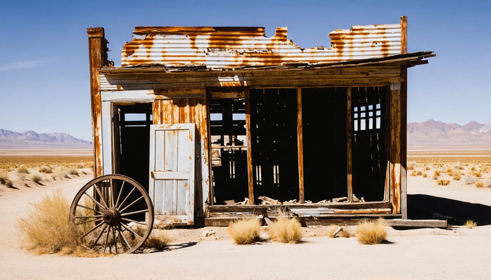 desolate nevada ghost towns