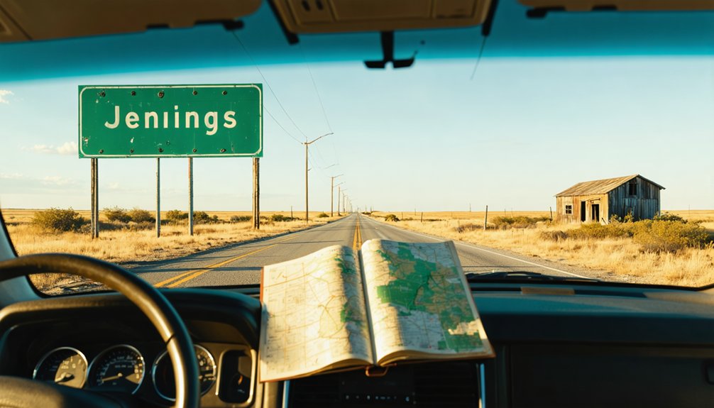 drive to jennings oklahoma