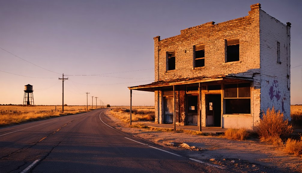 explore jennings ghost town