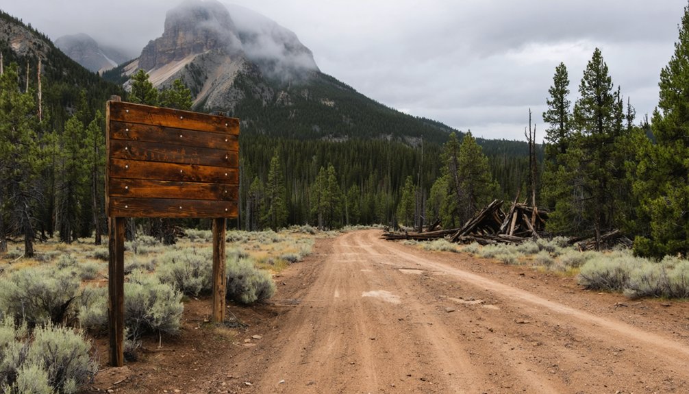 explore monarch ghost town