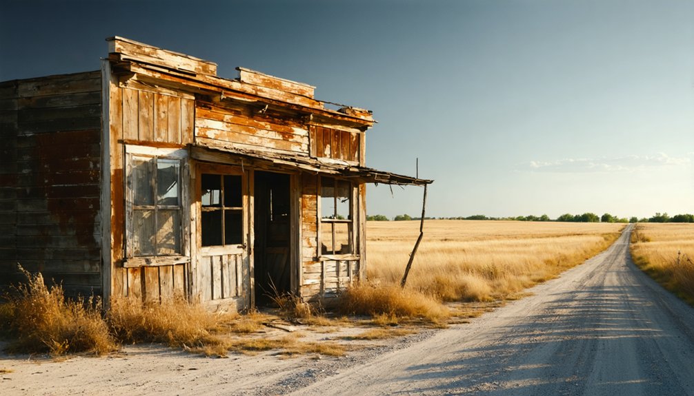 explore mustang prairie ghost town