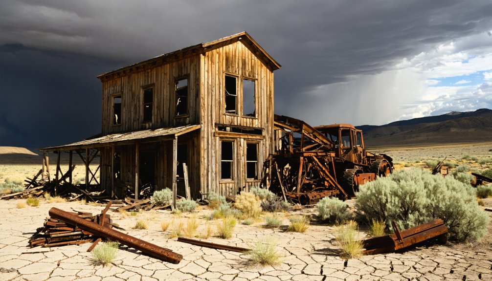 exploring abandoned mining towns