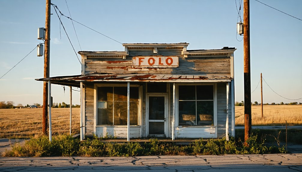 failed railroad town history