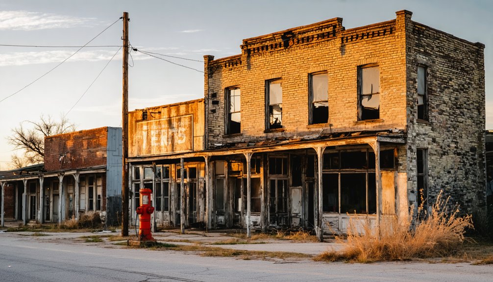 ghost town remnants await exploration