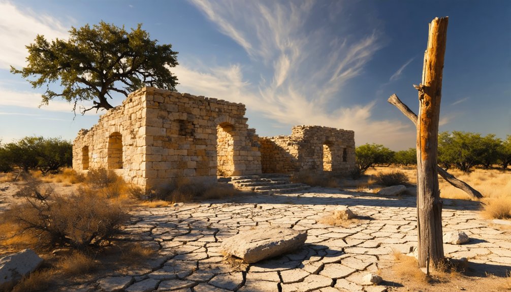 historic military camp ruins