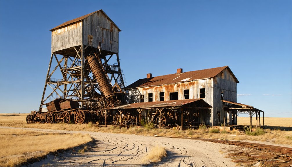 historic mining remnants explored