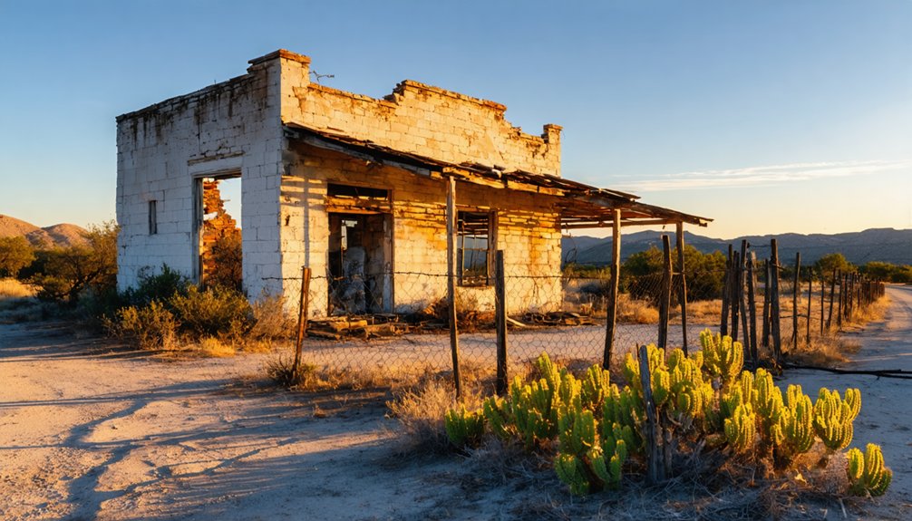 historic remnants and silence