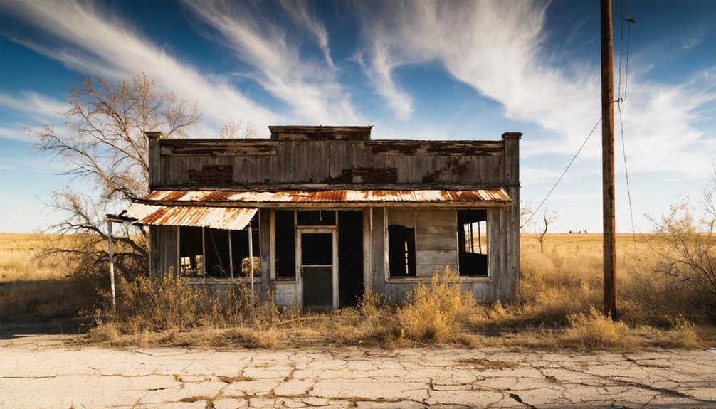 nature reclaims abandoned town