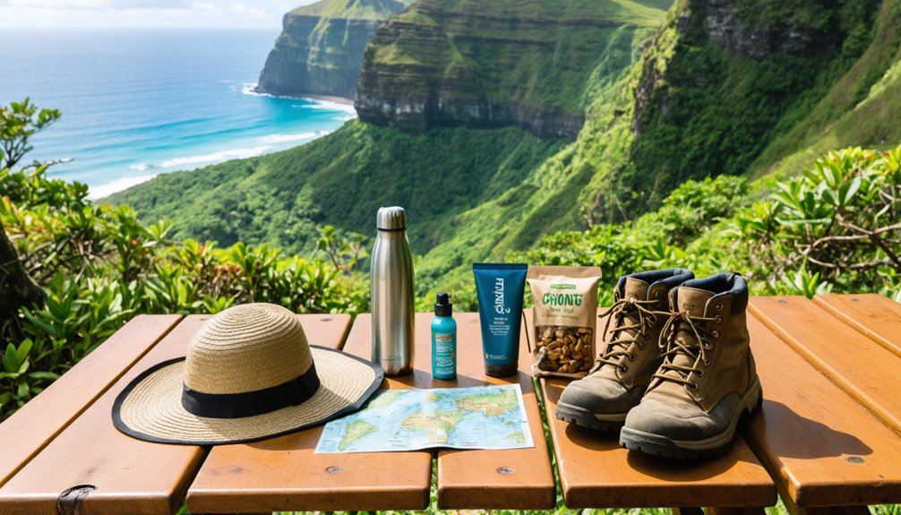 pack essentials with respect