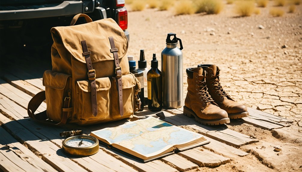 prepare for desert adventure