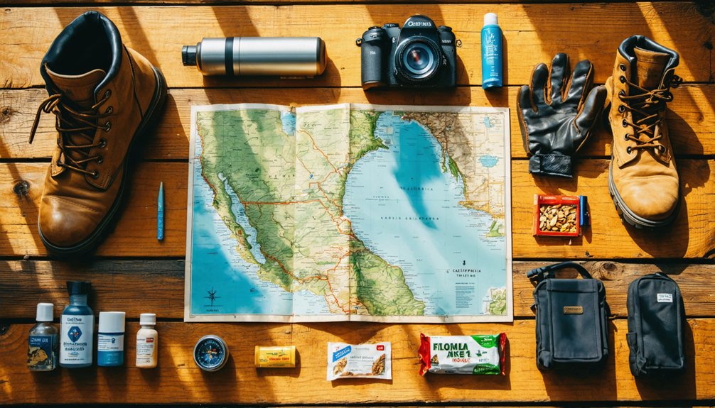 prepare for desert exploration