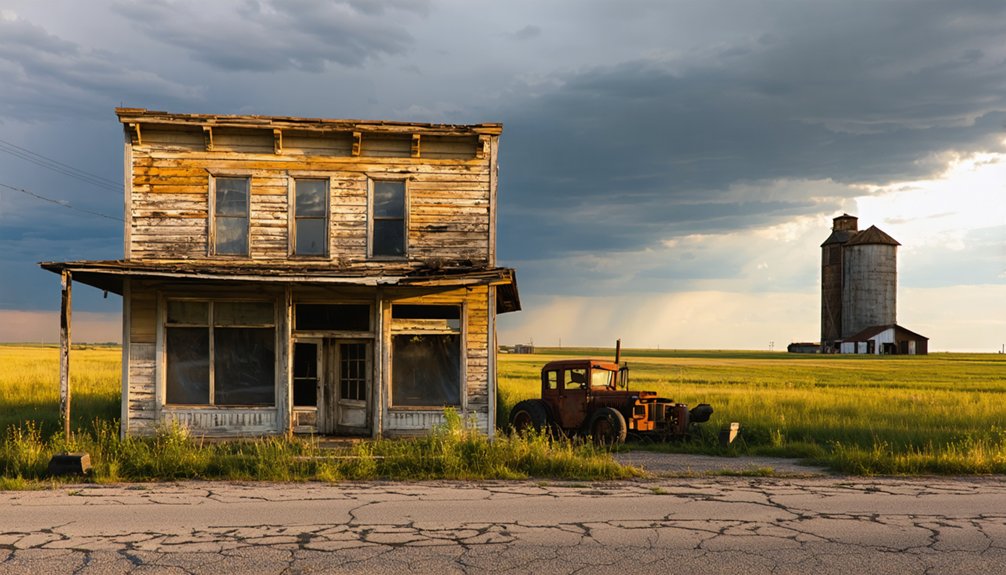 railroad decline town abandoned