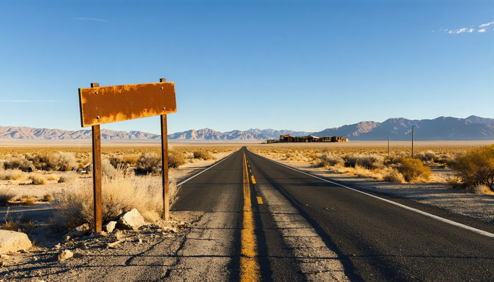 remote isolated ghost town