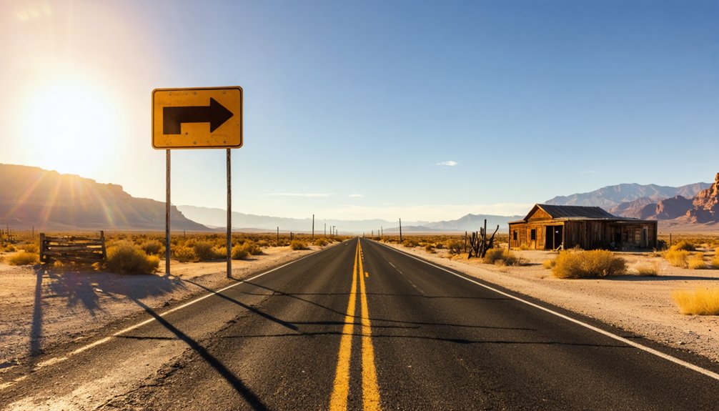 scenic drive through rural utah