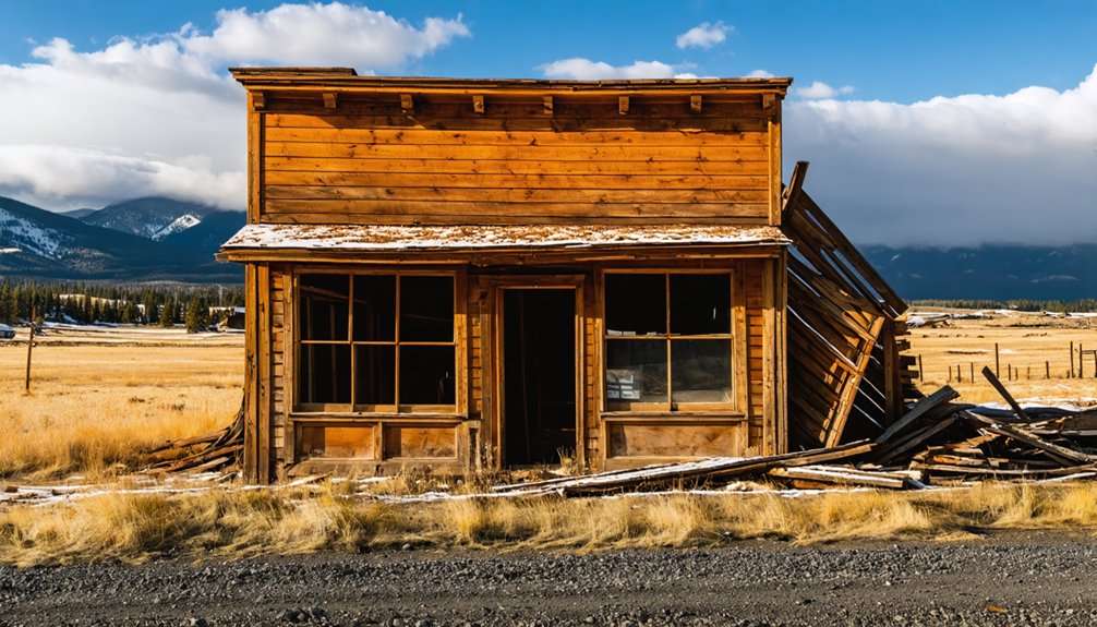 seasonal exploration of ghost towns