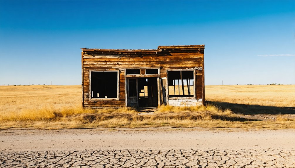 short lived kansas ghost town