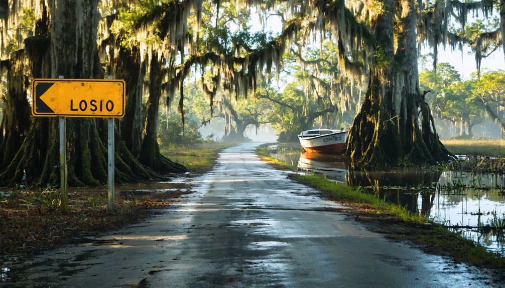 travel down river road