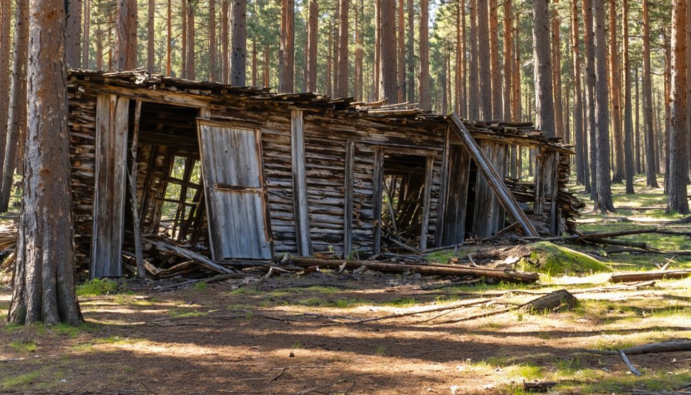 abandoned california mining town