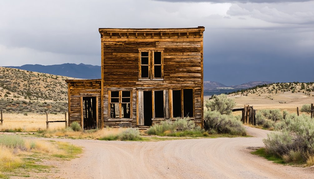 abandoned gold mining remnants