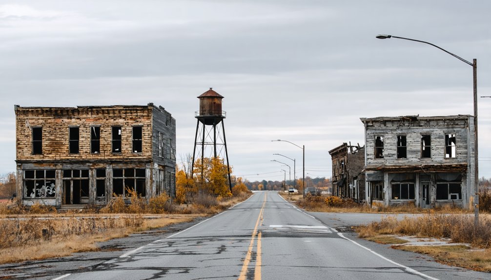 abandoned towns with historic remnants