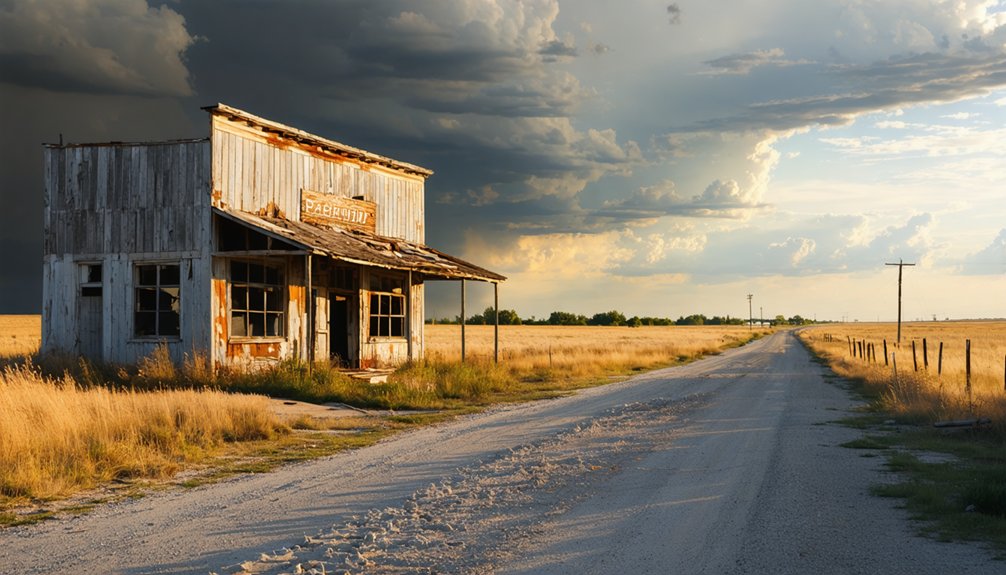authentic kansas ghost town