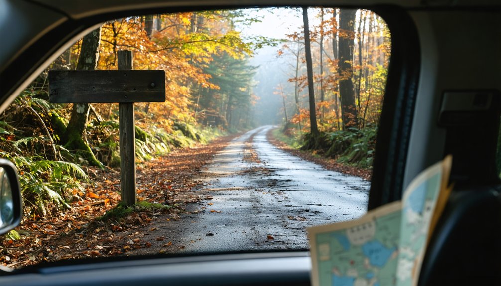 backroads route with historical stories