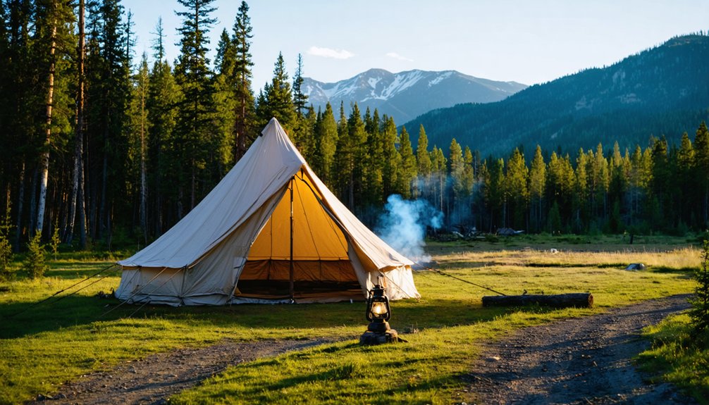 campground open wildlife abundant
