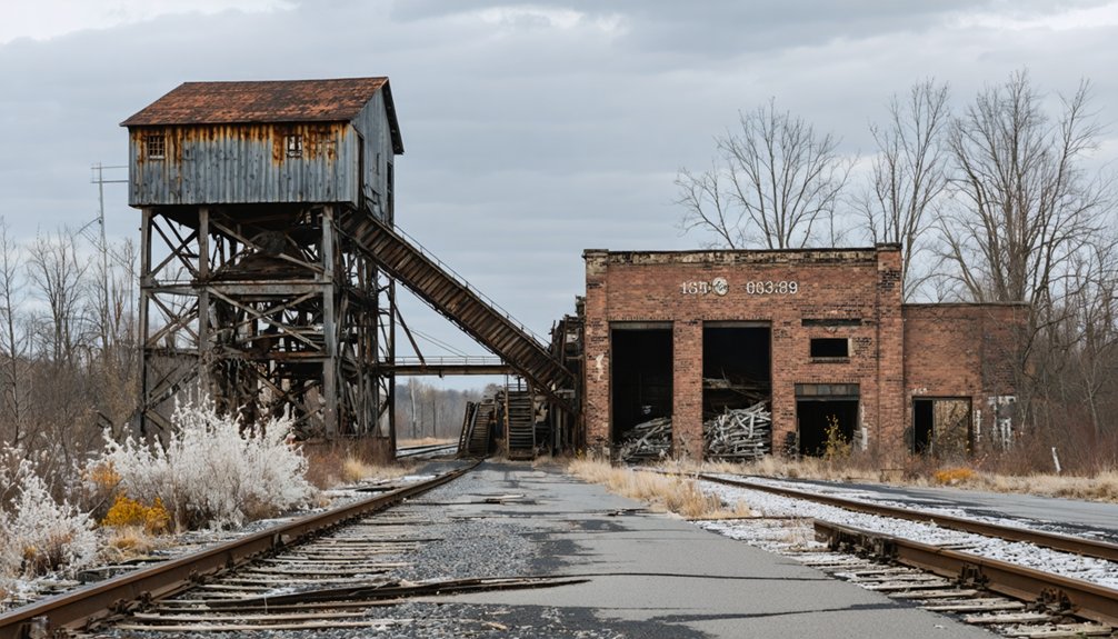 coal region industrial remnants exploration
