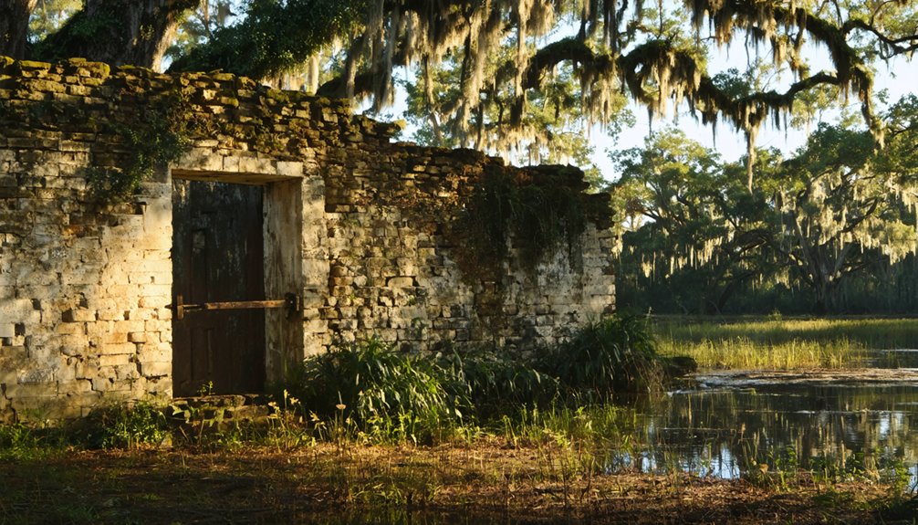 colonial ghost towns eroded