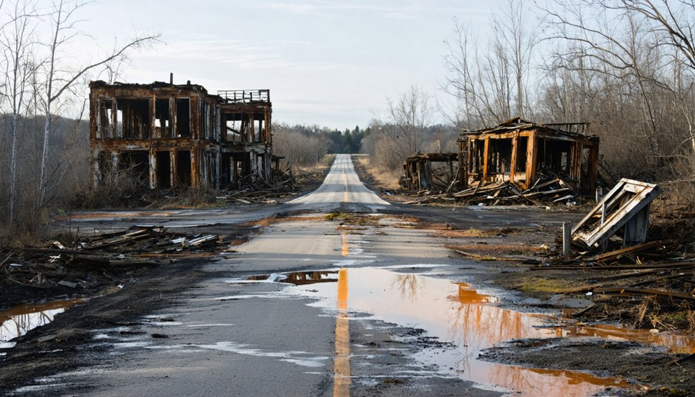 contaminated land with hazards