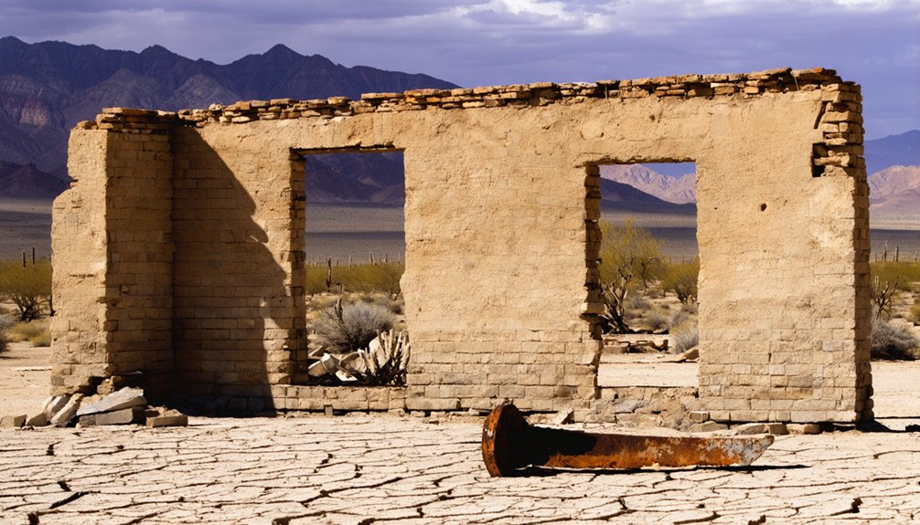 desert landscape sparse remnants
