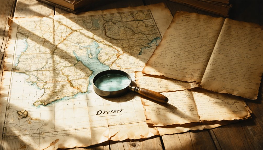 dresser s location historical records