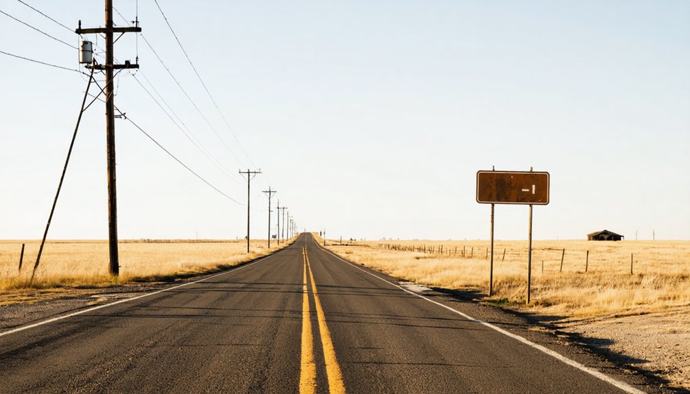 drive southwest through rural kansas
