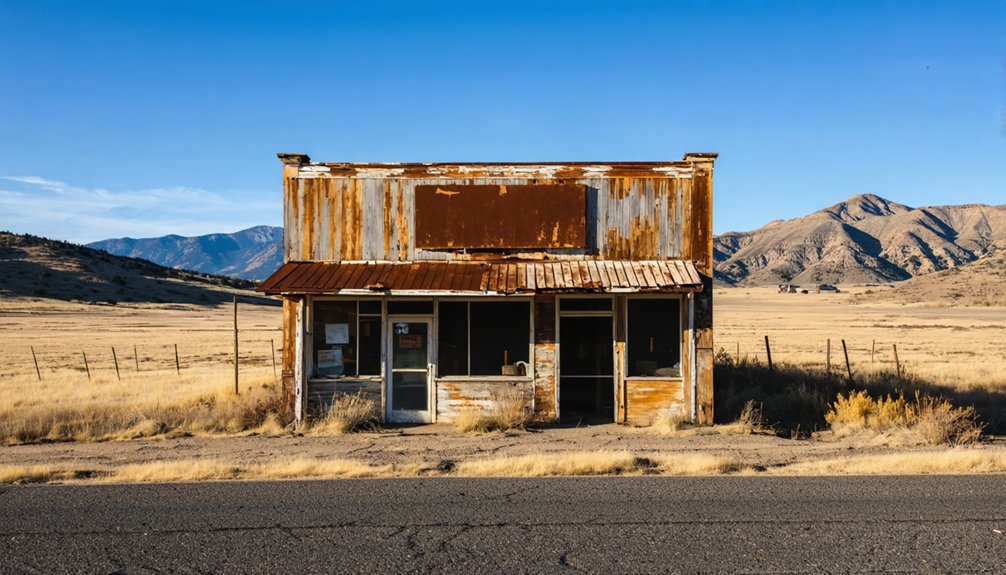 explore ghost town relics