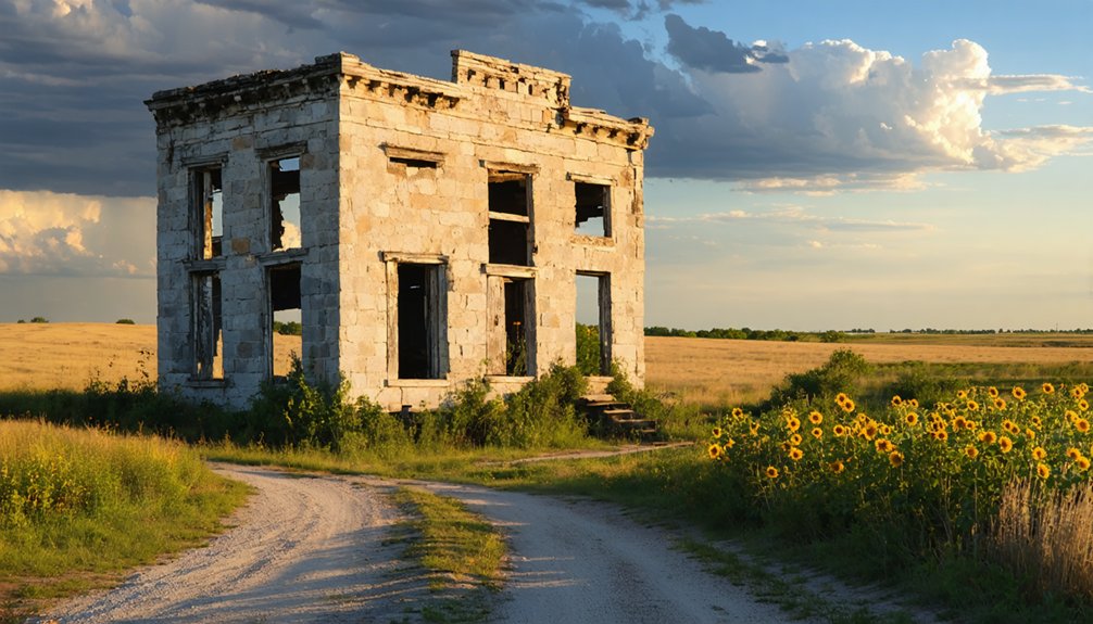 explore historical remnants quietly