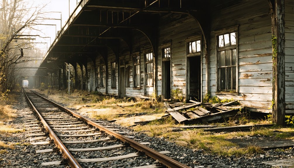 explore tiverton station s ghost town