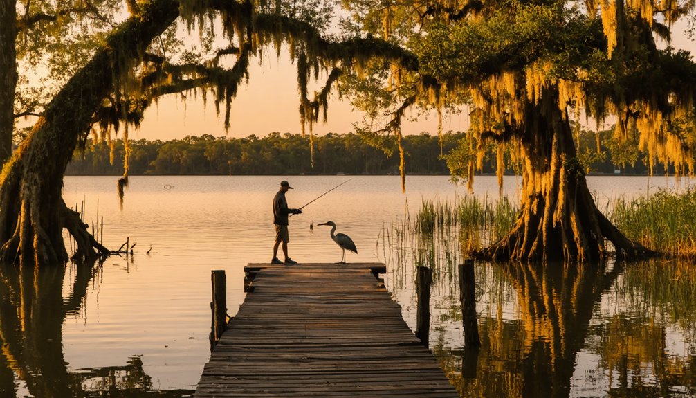 fishing birdwatching hiking camping