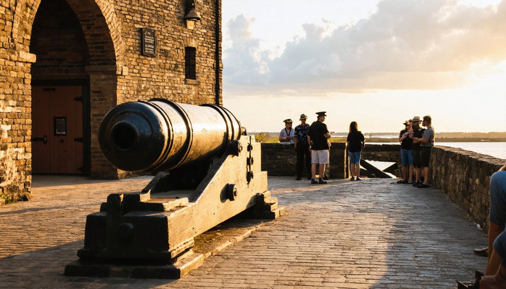 fort gaines visiting hours and group tours