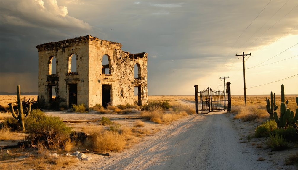german settlement to ghost town
