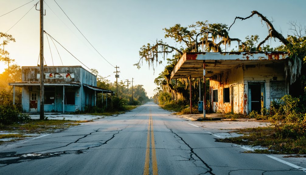 ghost town road trip engagement
