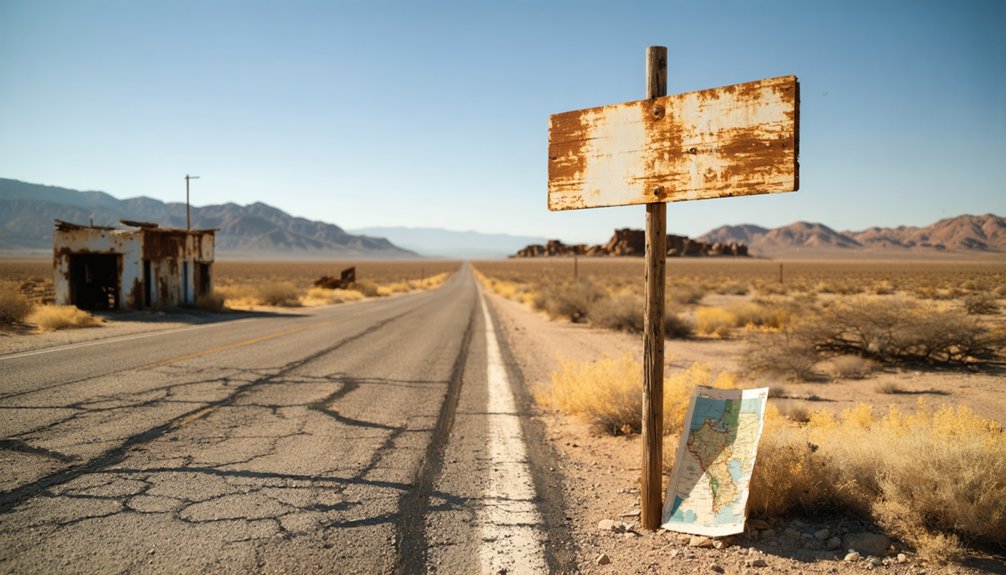 ghost town road trip plan