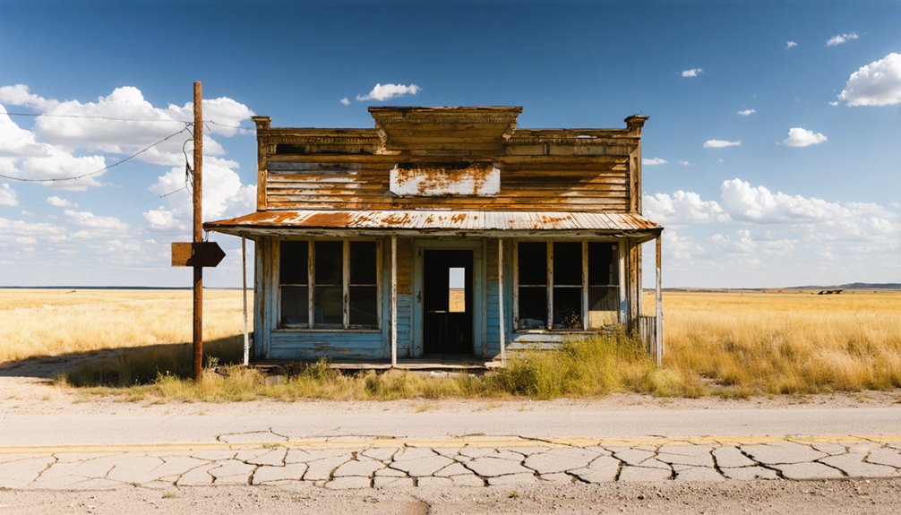 ghost town s quiet historical decline
