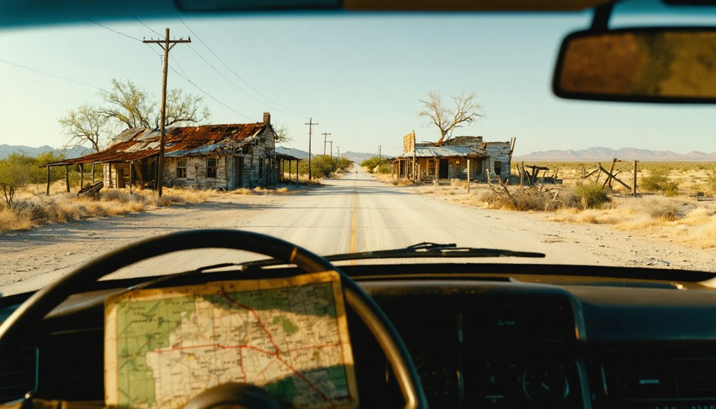 ghost towns along highway 90a